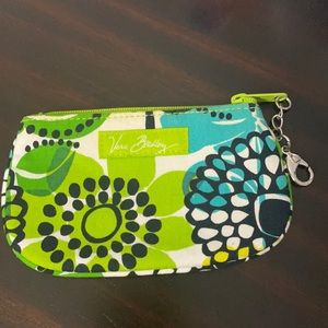 Vera Bradley Cupcake Green Coin Wallet